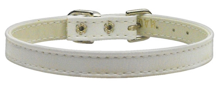 3/8" Plain Collar White 12